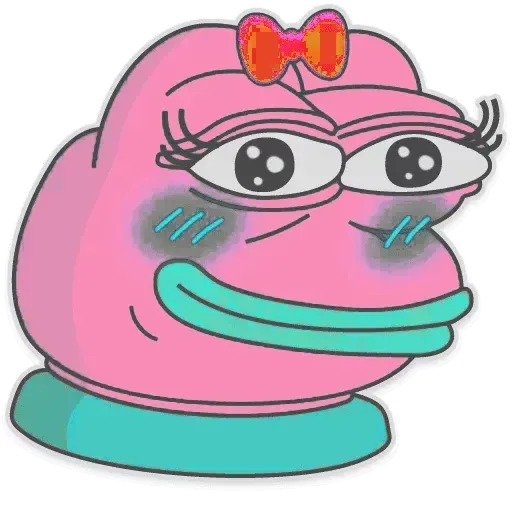 Pink Pepe 2 - Sticker 11