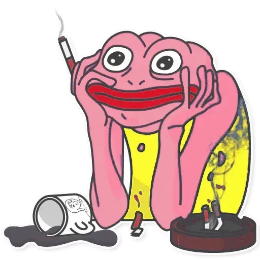 Pink Pepe 2 - Sticker 18