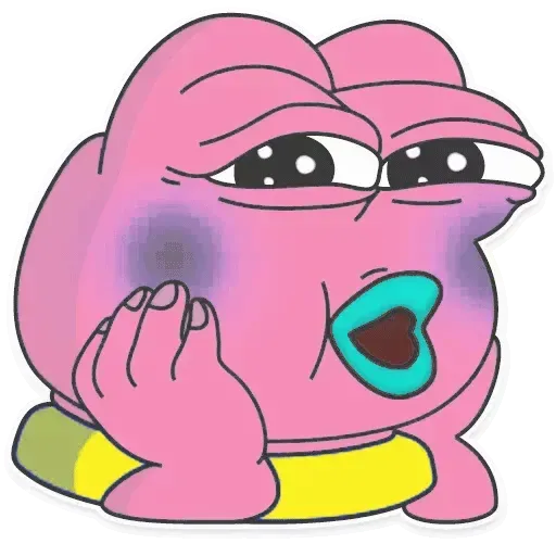 Pink Pepe 2 - Sticker 20