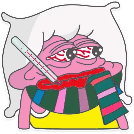 Pink Pepe 2 - Sticker 22