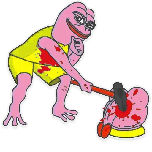 Pink Pepe 2 - Sticker 23
