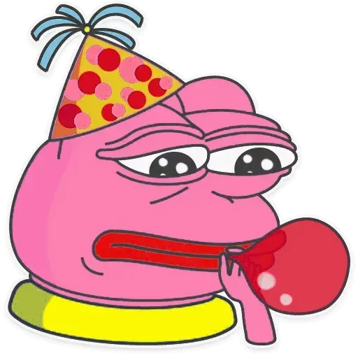 Pink Pepe 2 - Sticker 21