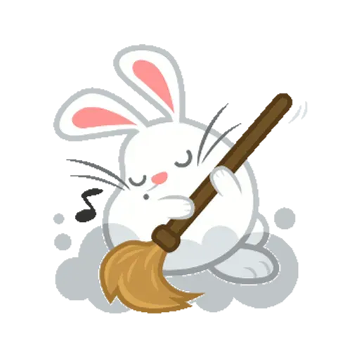 Hangouts bunny full - Sticker 15