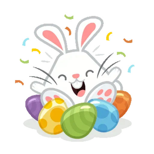 Hangouts bunny full - Sticker 9