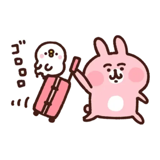 kanahei&usagi travel - Sticker 16