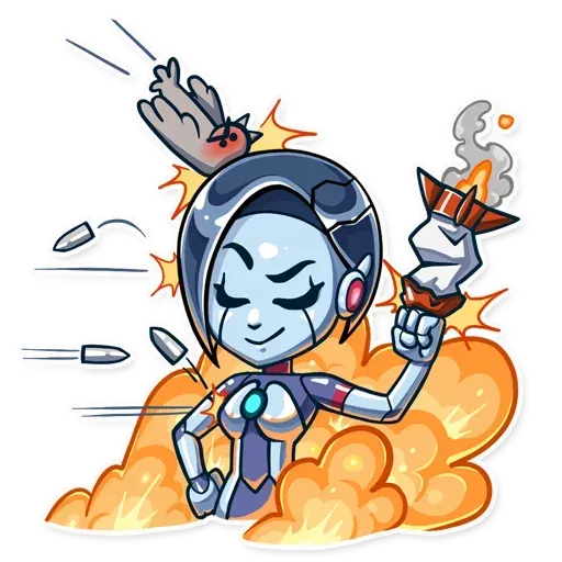 Go Robot - Sticker 21