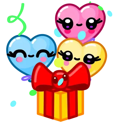 Helium hearts - Sticker 13