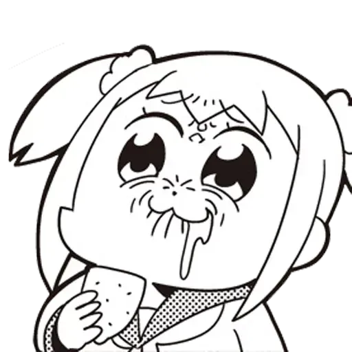 Pop team epic 03 - Sticker 23