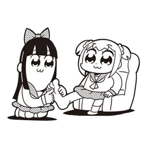 Pop team epic 03 - Sticker 28