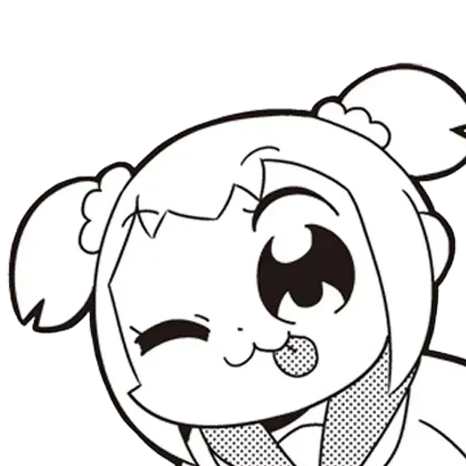 Pop team epic 03 - Sticker 24