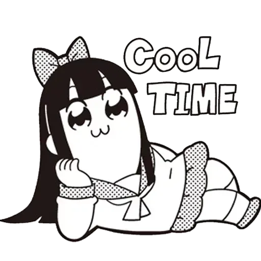 Pop team epic 03 - Sticker 18