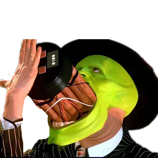 The mask -rebelspirit - Sticker 11