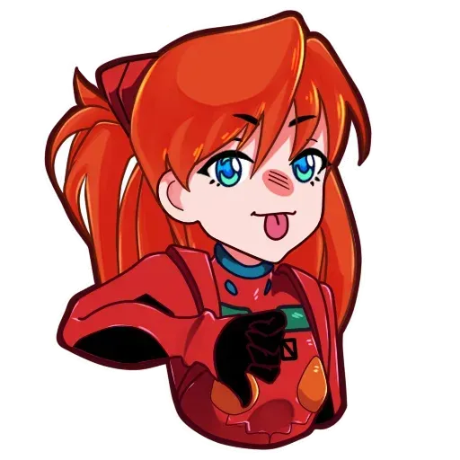 Asuka NGE - Sticker 13