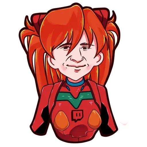 Asuka NGE - Sticker 21