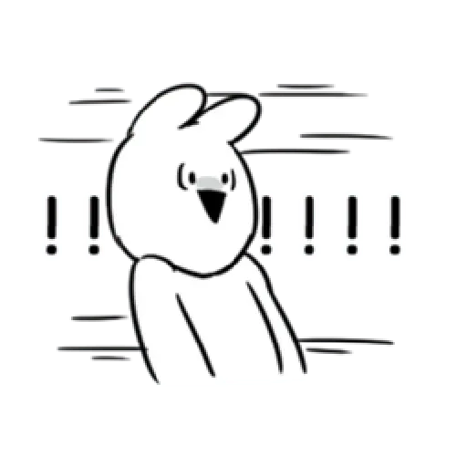 Extremely rabbit - for everyday - Sticker 17