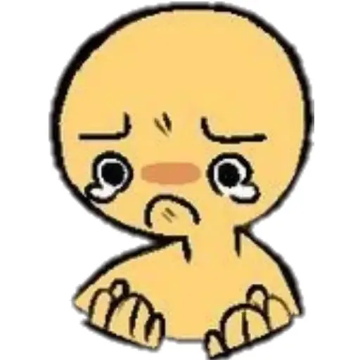 Emojis Tiernos SAD - Sticker 22