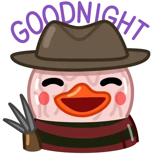 Halloween Duck - Sticker