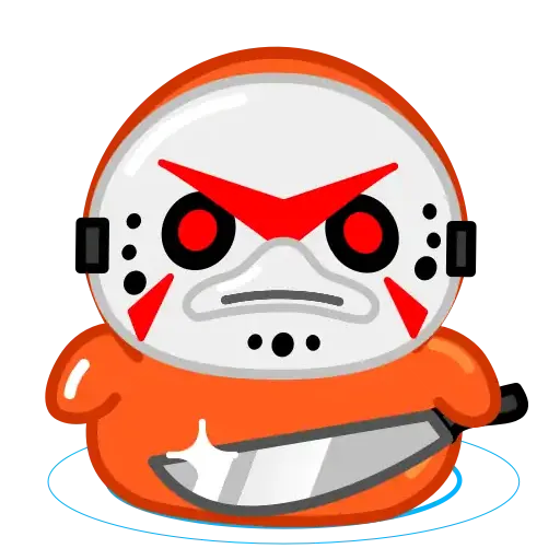 Halloween Duck - Sticker