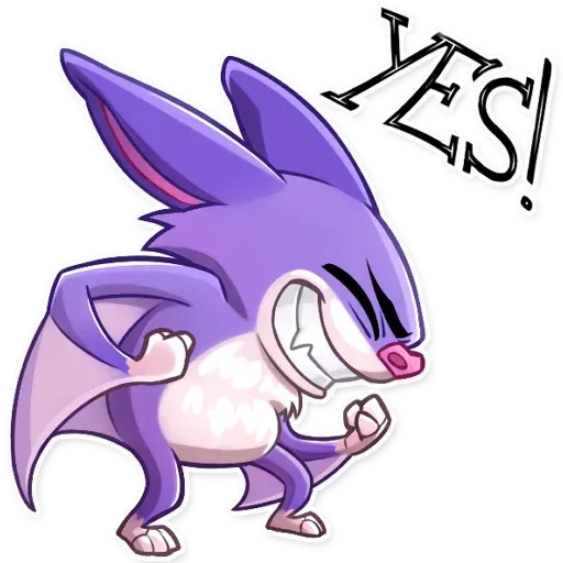 Mr. Bat - Sticker 19