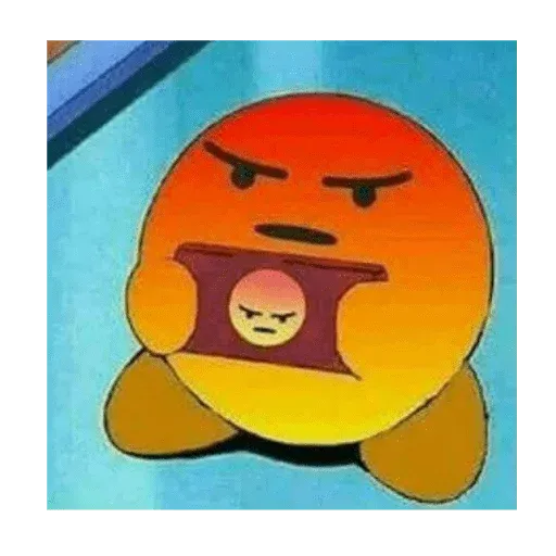 Kirby reacts - Sticker 11