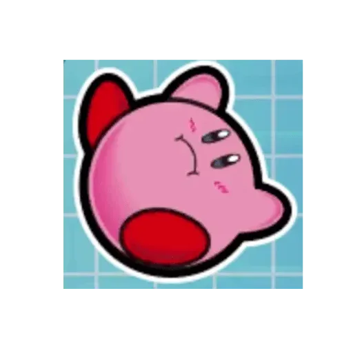 Kirby reacts - Sticker 13