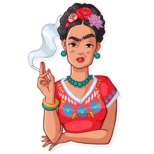 Frida Kahlo - Sticker 22
