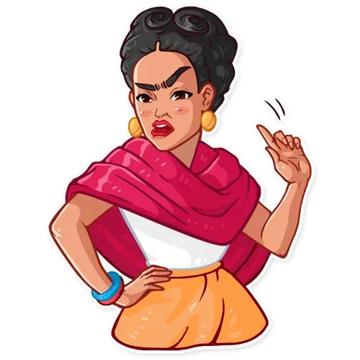 Frida Kahlo - Sticker 12