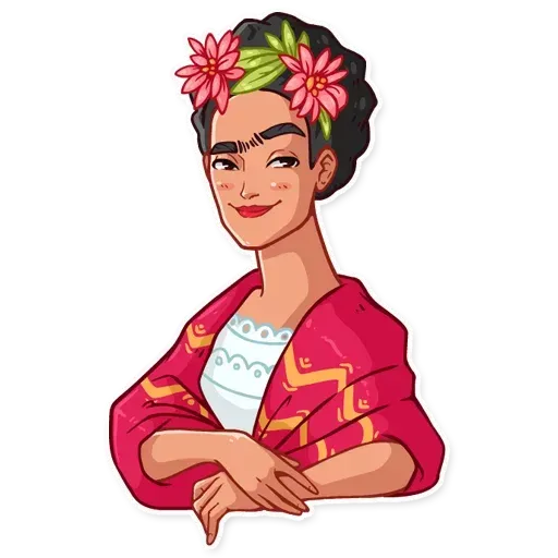 Frida Kahlo - Sticker 30