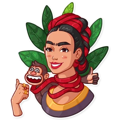 Frida Kahlo - Sticker 26