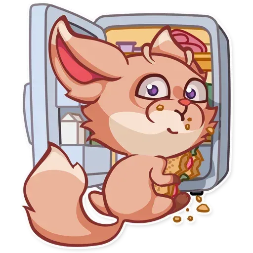 The Fennec Fox - Sticker 22