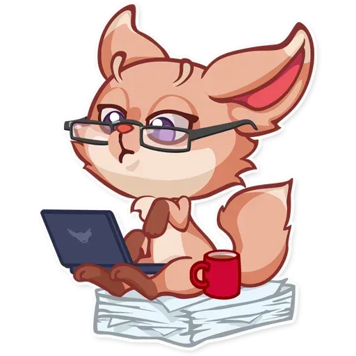 The Fennec Fox - Sticker 23