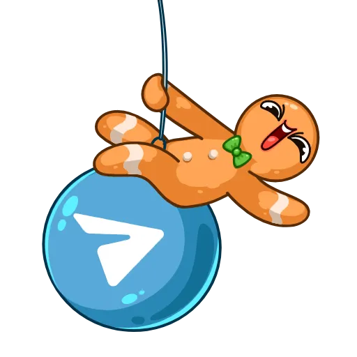 Gingerbread Man - Sticker 24