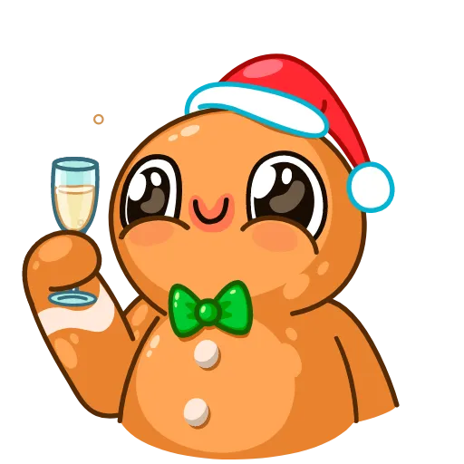 Gingerbread Man - Sticker 12