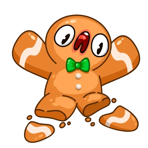 Gingerbread Man - Sticker 15