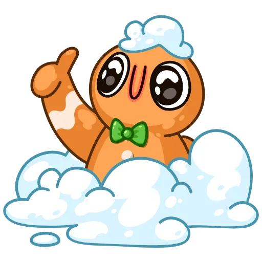 Gingerbread Man - Sticker 23