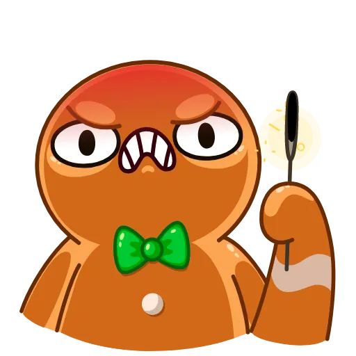 Gingerbread Man - Sticker 19
