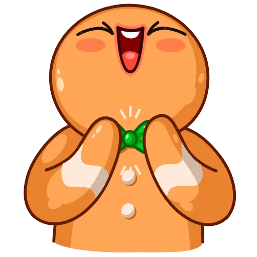 Gingerbread Man - Sticker 9