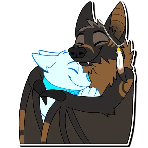 Hug furry 2 - Sticker 30