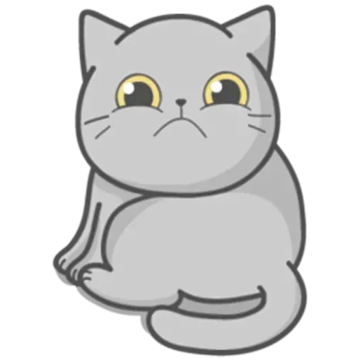 Cat Fullmoon - Sticker 11