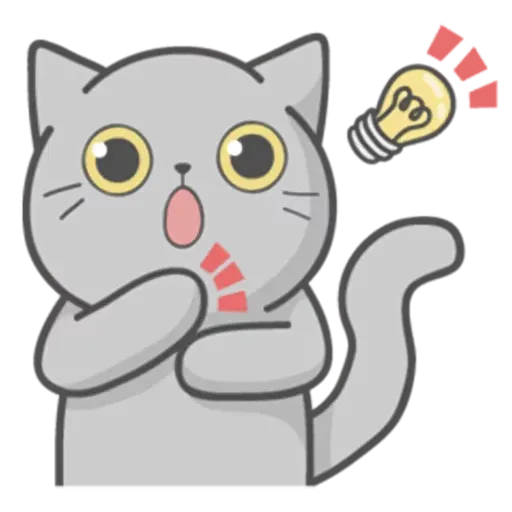 Cat Fullmoon - Sticker 27