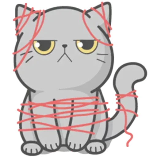 Cat Fullmoon - Sticker 12