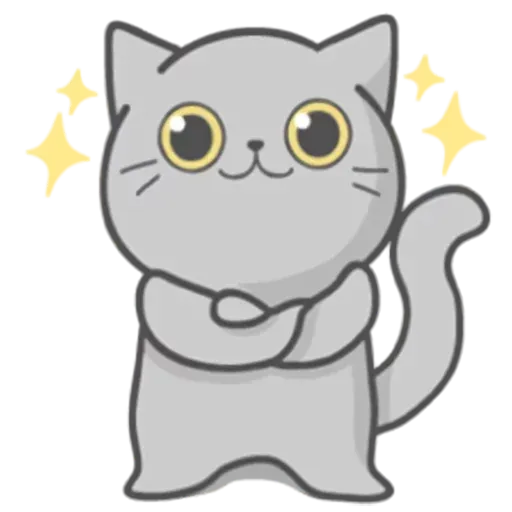 Cat Fullmoon - Sticker 29