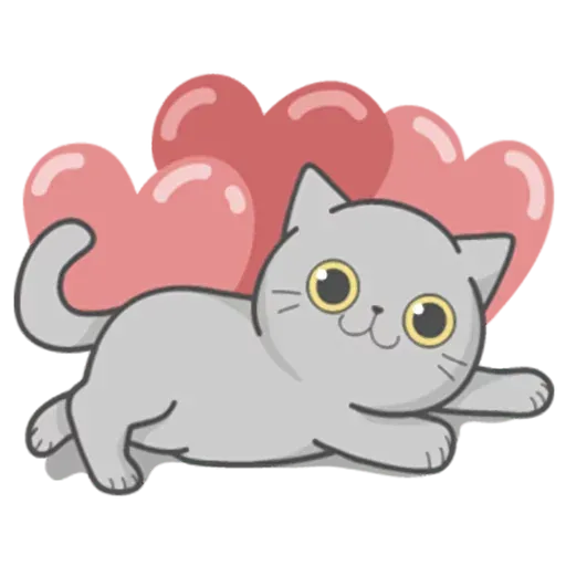 Cat Fullmoon - Sticker 10