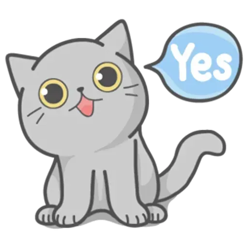 Cat Fullmoon - Sticker 16