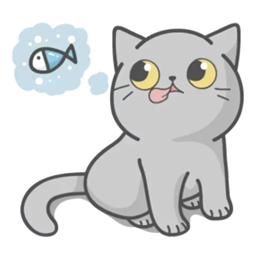 Cat Fullmoon - Sticker 19