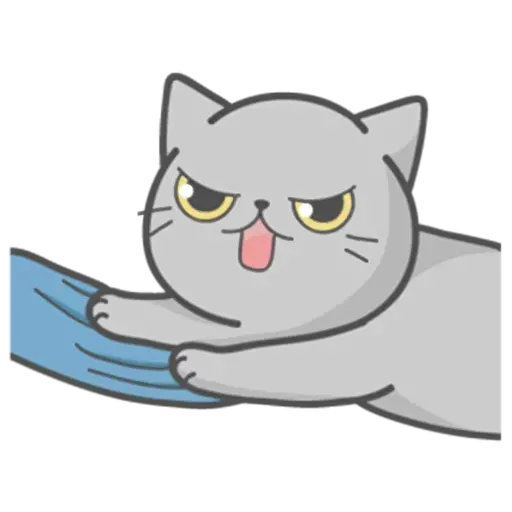 Cat Fullmoon - Sticker 24