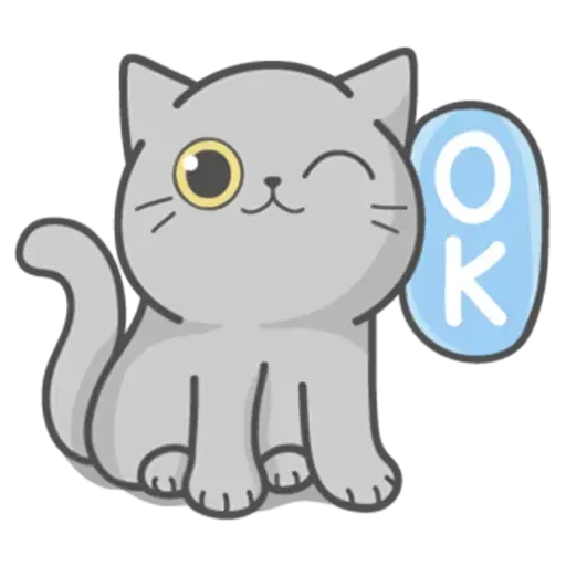 Cat Fullmoon - Sticker 18
