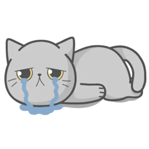 Cat Fullmoon - Sticker 23