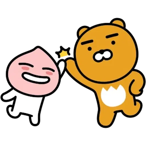 [ 알림 ] 쁘띠 어피치 - Sticker 9