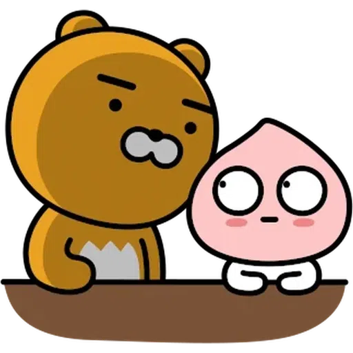 [ 알림 ] 쁘띠 어피치 - Sticker 24